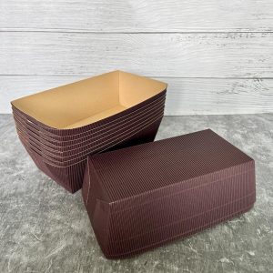 stacked parchware loaf pans top and bottom view